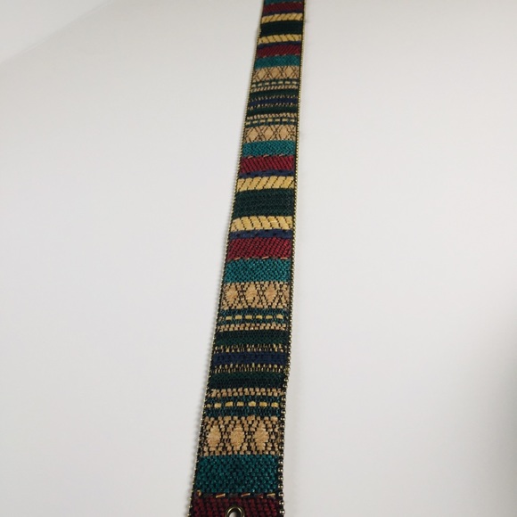 Absolutely Fresh | Vintage genuine leather belt - Picture 3 of 5